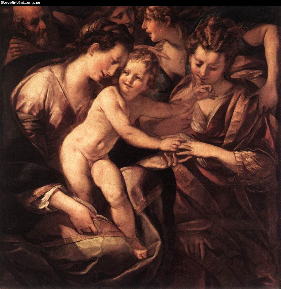 PROCACCINI, Giulio Cesare The Mystic Marriage of St Catherine af